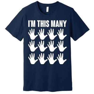 I'm This Many 60th Birthday Premium T-Shirt