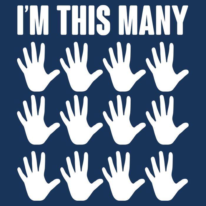 I'm This Many 60th Birthday Golf Towel