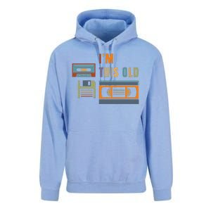 I'm This Old Retro Throwback Birthday Unisex Surf Hoodie