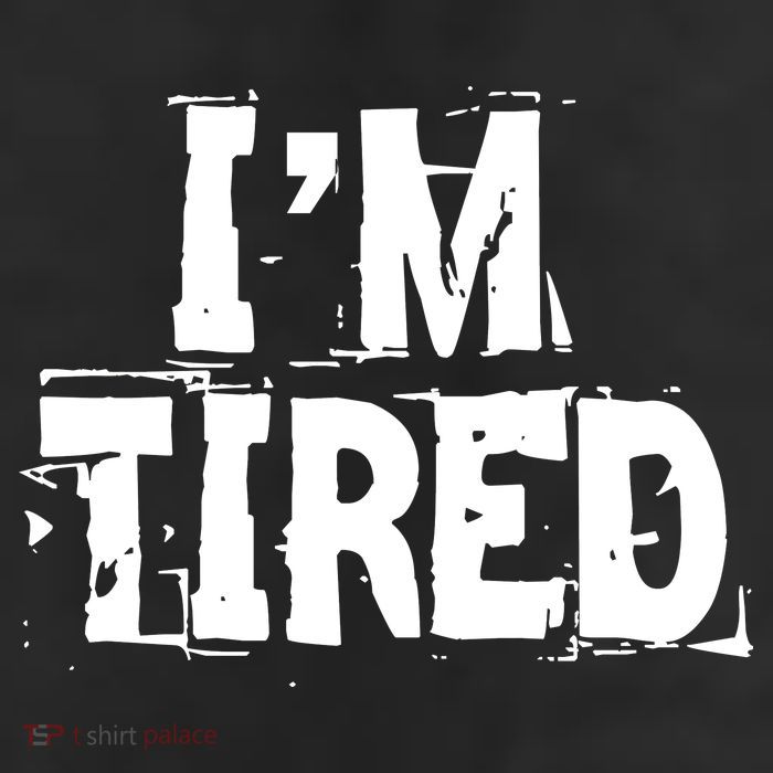 I'm Tired Adult Drive Performance Visor