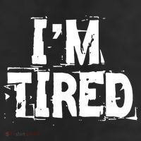 I'm Tired 11oz C Handle Ceramic Mug