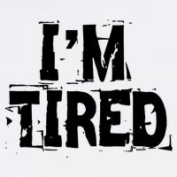 I'm Tired Garment-Dyed Sweatshirt