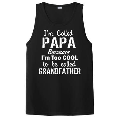 I'm Too Cool To Be Called Grandfather Papa PosiCharge Competitor Tank