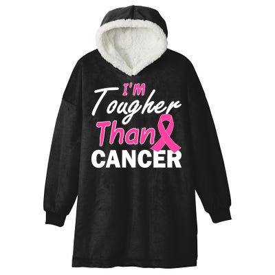 I'm Tougher Than Cancer Hooded Wearable Blanket