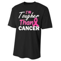 I'm Tougher Than Cancer Performance Sprint T-Shirt