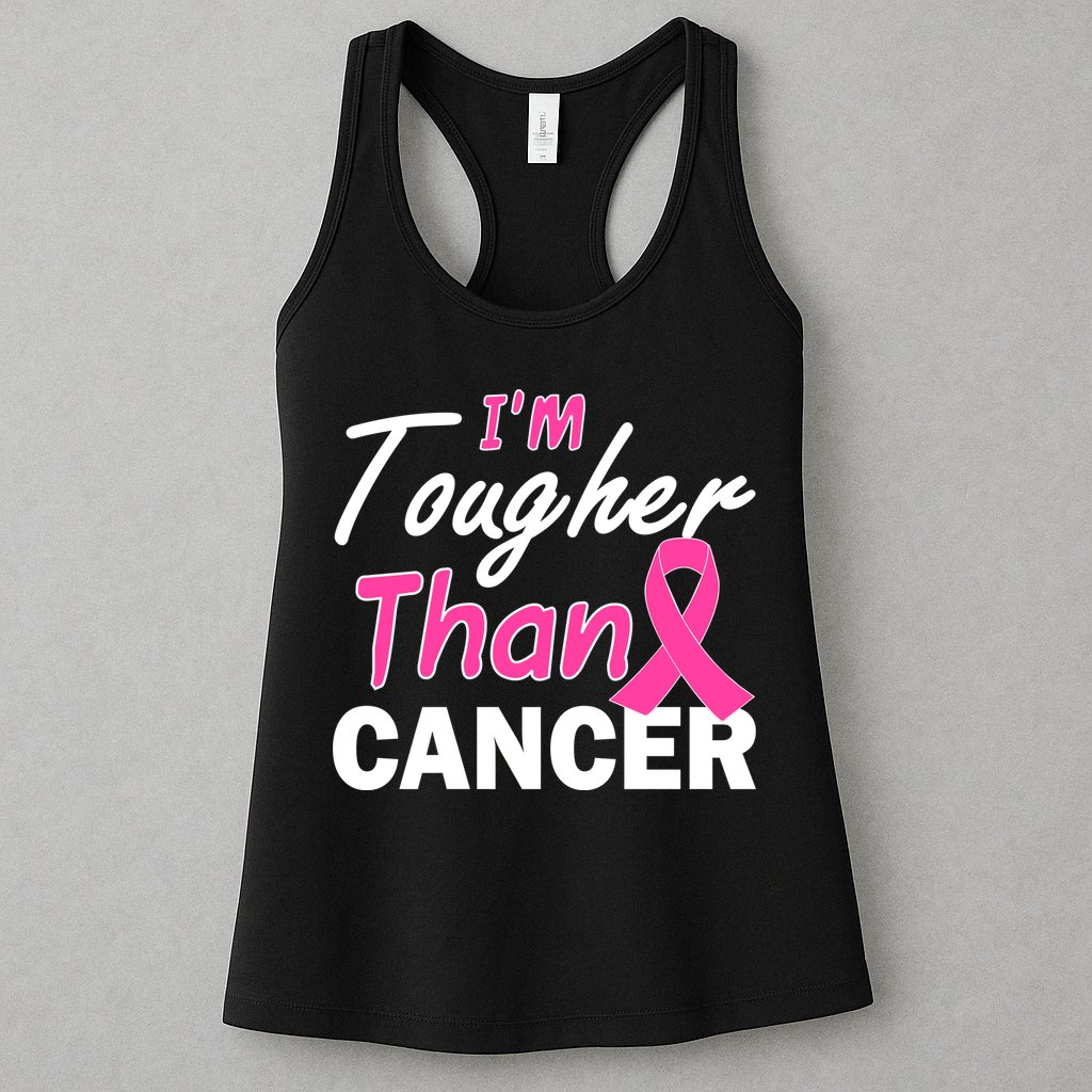 I'm Tougher Than Cancer Womens Tank Top