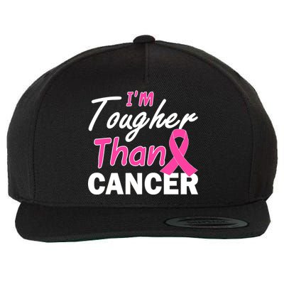 I'm Tougher Than Cancer Wool Snapback Cap