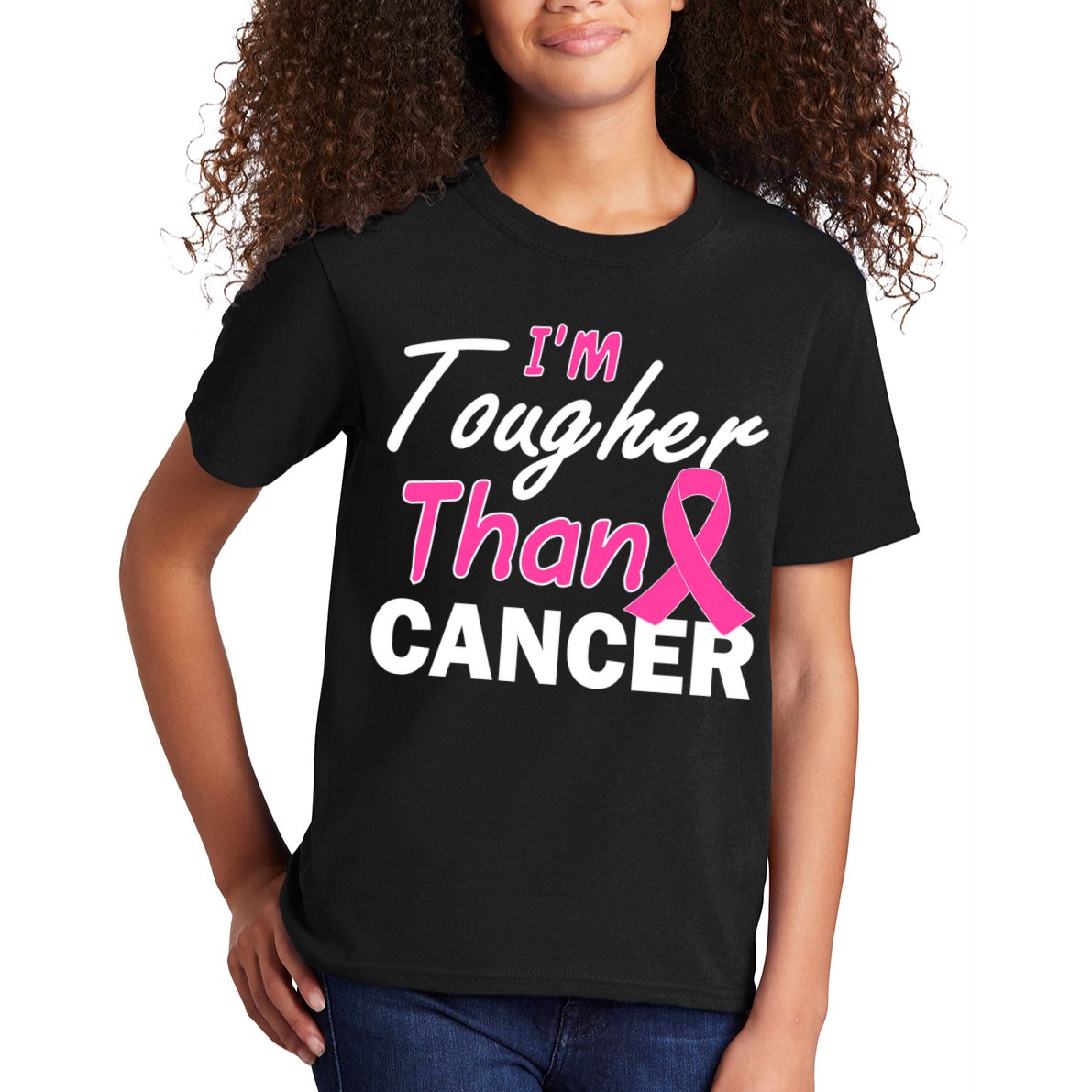 I'm Tougher Than Cancer Kids T-Shirt