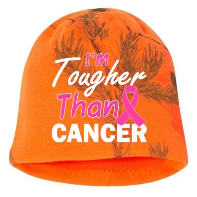 I'm Tougher Than Cancer Kati - Camo Knit Beanie