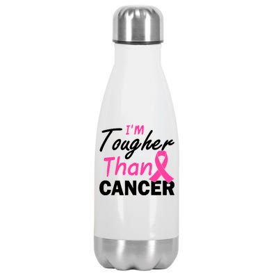 I'm Tougher Than Cancer Stainless Steel Insulated Water Bottle