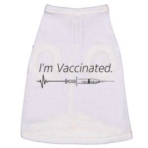 I'm Vaccinated Shot Doggie Tank