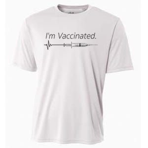 I'm Vaccinated Shot Cooling Performance Crew T-Shirt