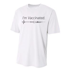 I'm Vaccinated Shot Performance Sprint T-Shirt