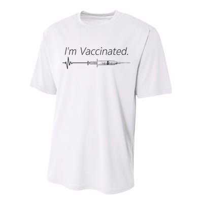 I'm Vaccinated Shot Performance Sprint T-Shirt