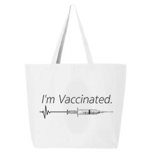 I'm Vaccinated Shot 25L Jumbo Tote