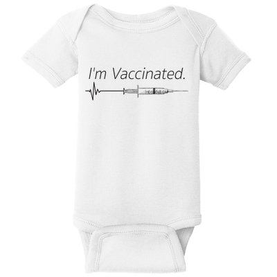 I'm Vaccinated Shot Baby Bodysuit