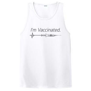 I'm Vaccinated Shot PosiCharge Competitor Tank