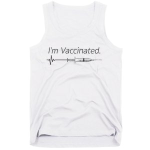 I'm Vaccinated Shot Tank Top