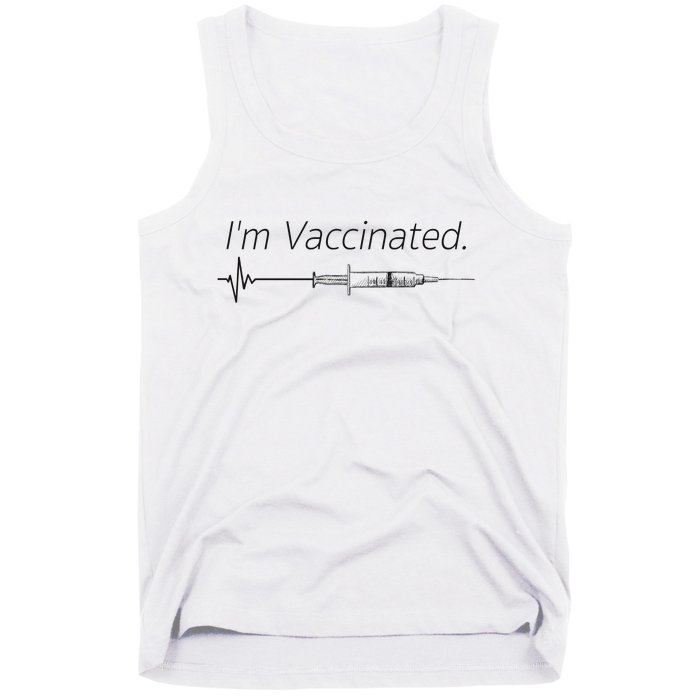 I'm Vaccinated Shot Tank Top