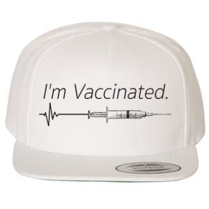 I'm Vaccinated Shot Wool Snapback Cap