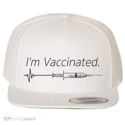I'm Vaccinated Shot Wool Snapback Cap