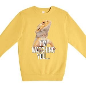 I'm watching you... Premium Crewneck Sweatshirt