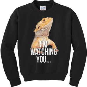 I'm watching you... Kids Sweatshirt