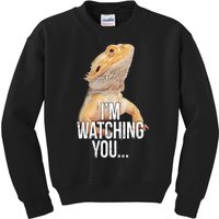 I'm watching you... Kids Sweatshirt