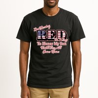 I'm Wearing Red On Fridays Until They All Come Home Tall T-Shirt