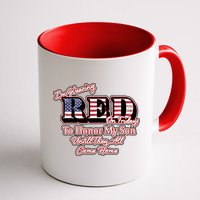 I'm Wearing Red On Fridays Until They All Come Home Mug