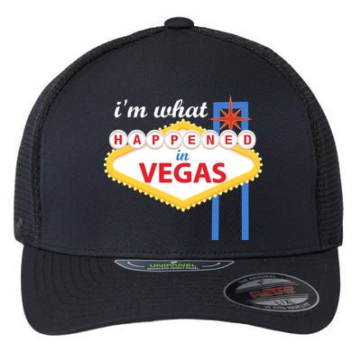 I'm what Happened in Vegas Flexfit Unipanel Trucker Cap