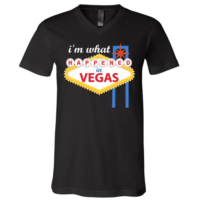 I'm what Happened in Vegas V-Neck T-Shirt