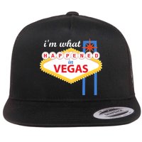 I'm what Happened in Vegas Flat Bill Trucker Hat