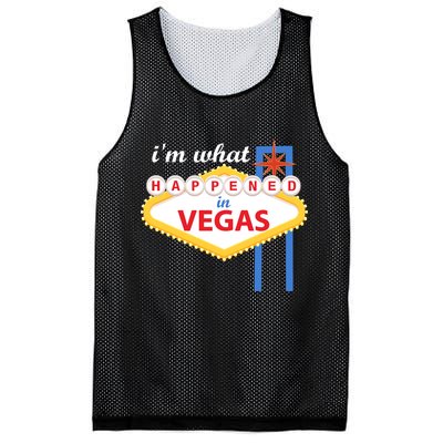 I'm what Happened in Vegas Mesh Reversible Basketball Jersey Tank