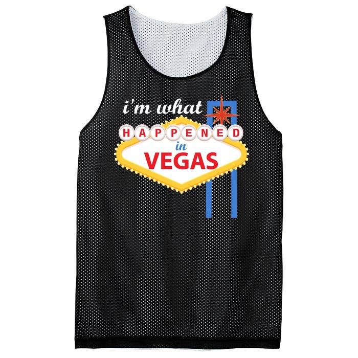 I'm what Happened in Vegas Mesh Reversible Basketball Jersey Tank