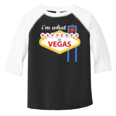 I'm what Happened in Vegas Toddler Fine Jersey T-Shirt