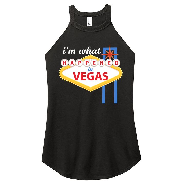 I'm what Happened in Vegas Women's Perfect Tri Rocker Tank