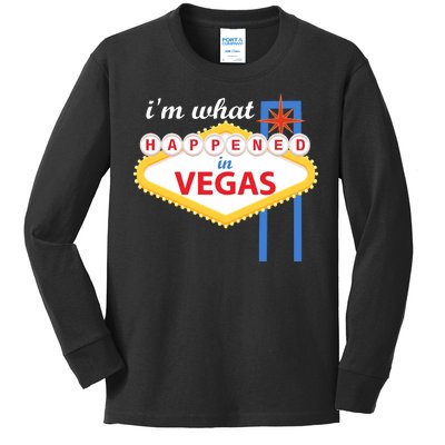 I'm what Happened in Vegas Kids Long Sleeve Shirt