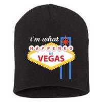 I'm what Happened in Vegas Short Acrylic Beanie