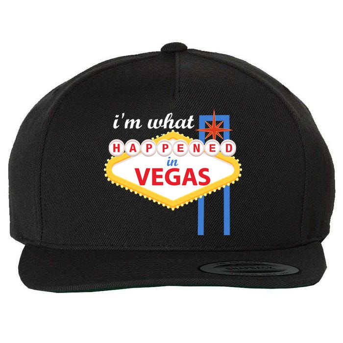 I'm what Happened in Vegas Wool Snapback Cap