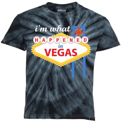 I'm what Happened in Vegas Kids Tie-Dye T-Shirt