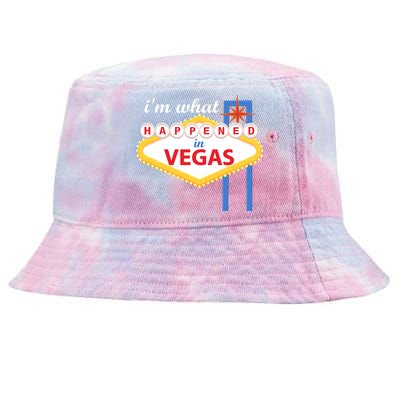 I'm what Happened in Vegas Tie-Dyed Bucket Hat