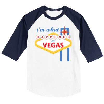 I'm what Happened in Vegas Baseball Sleeve Shirt