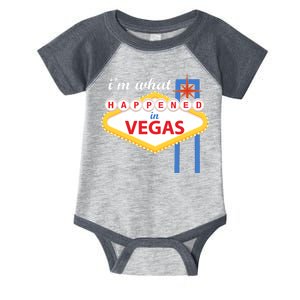 I'm what Happened in Vegas Infant Baby Jersey Bodysuit