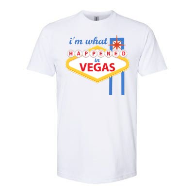 I'm what Happened in Vegas Softstyle CVC T-Shirt