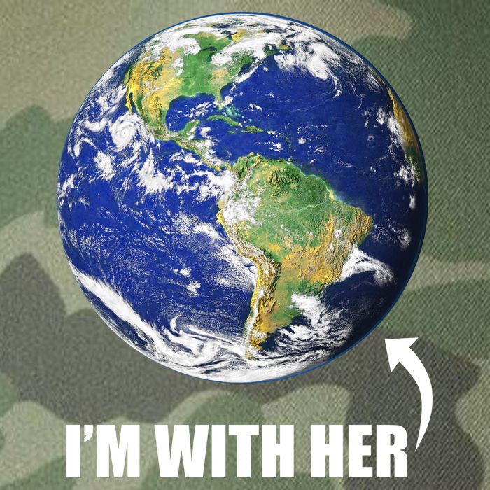 I'm With Her Earth Globe Photo March For Science Legacy Tie Dye Trucker Hat