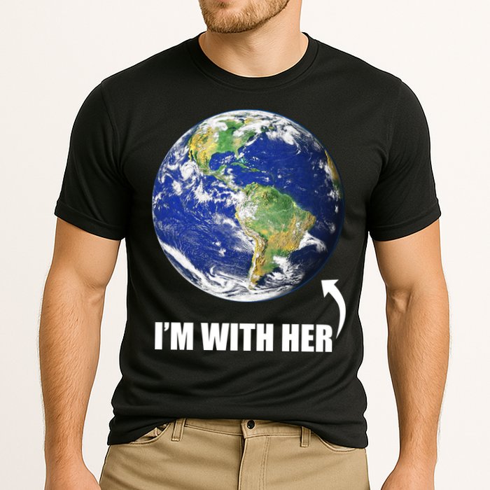I'm With Her Earth Globe Photo March For Science Performance Shirt