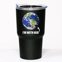 I'm With Her Earth Globe Photo March For Science Tumbler