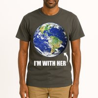 I'm With Her Earth Globe Photo March For Science Tall T-Shirt