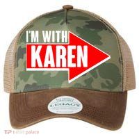 I'm With Karen Legacy Tie Dye Trucker Hat